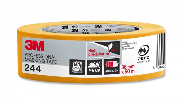 3M Scotch Super Malerabdeckband 244 gold 5164438